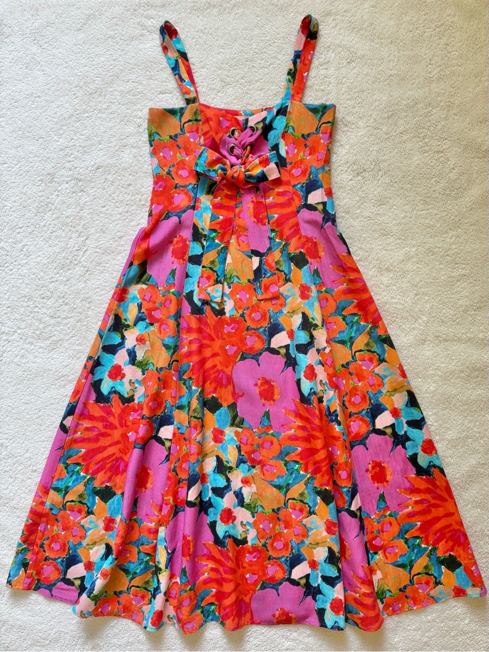 Mara Hoffman floral print midi dress